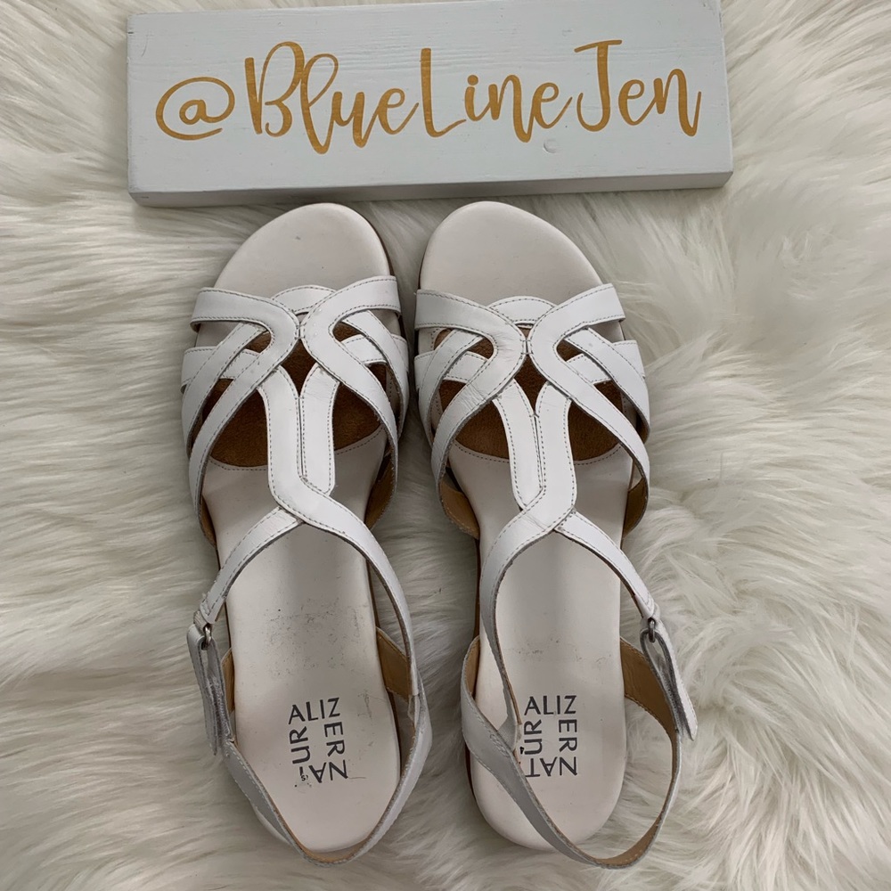 NWOT Naturalizer Nalani White Leather Sand…